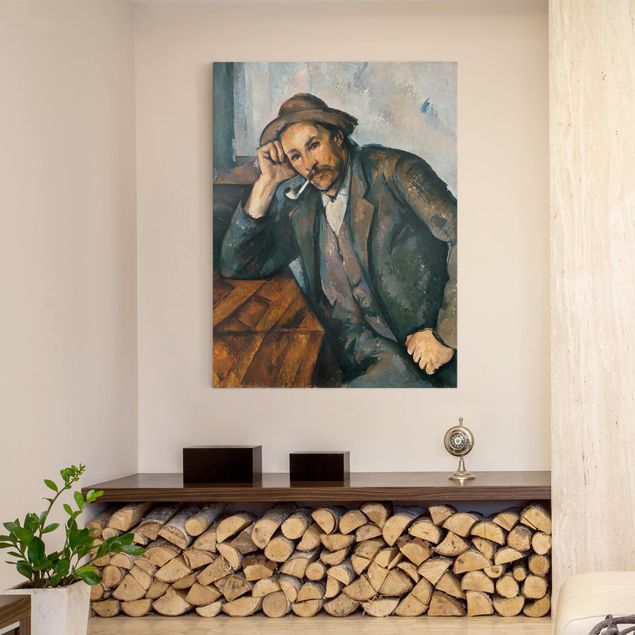 Kunst stilarter impressionisme Paul Cézanne - The Pipe Smoker