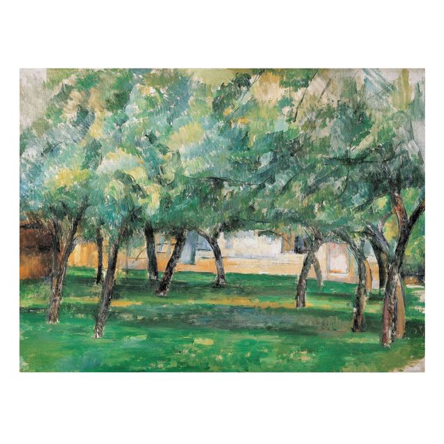 Billeder landskaber Paul Cézanne - Farm In Normandy