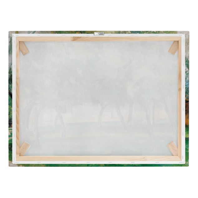 Billeder på lærred landskaber Paul Cézanne - Farm In Normandy