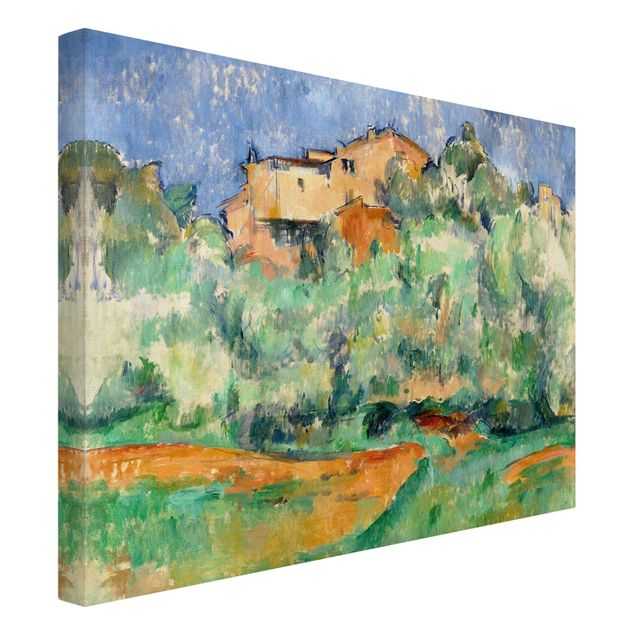 Kunst stilarter Paul Cézanne - House And Dovecote At Bellevue