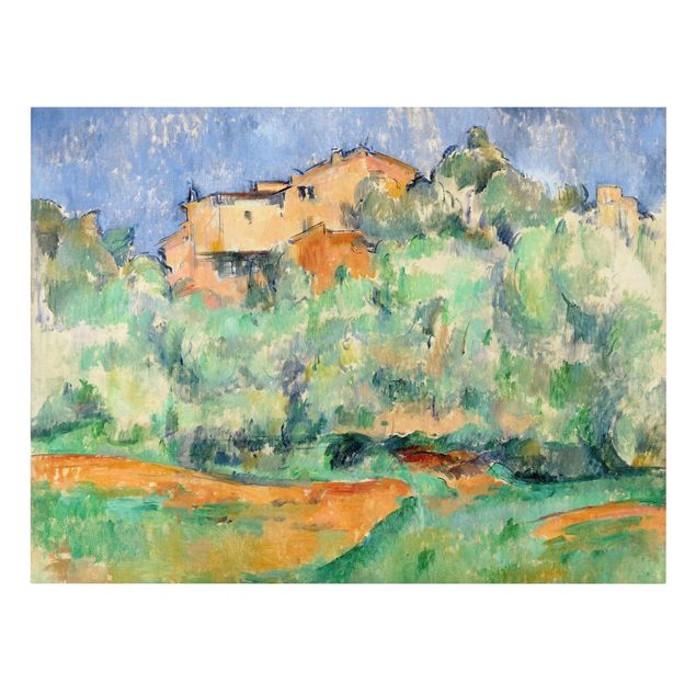 Billeder landskaber Paul Cézanne - House And Dovecote At Bellevue