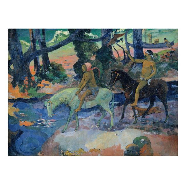Kunst stilarter Paul Gauguin - Escape, The Ford