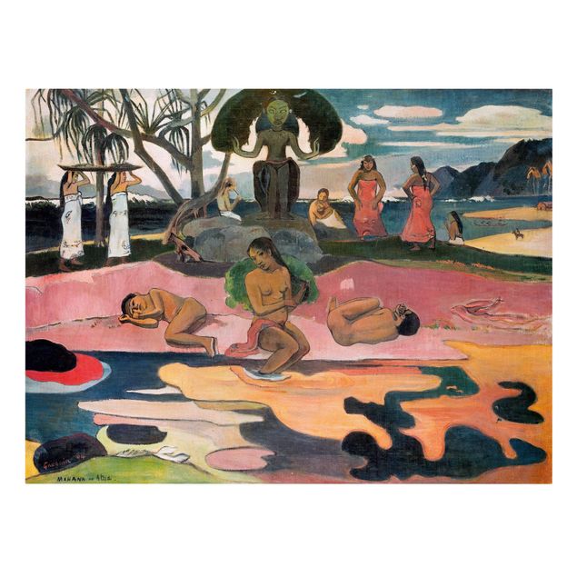 Billeder strande Paul Gauguin - Day Of The Gods (Mahana No Atua)