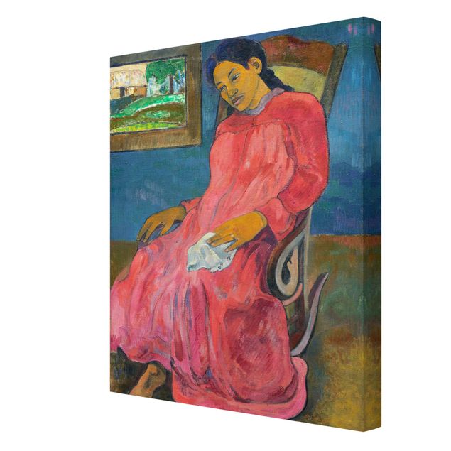 Billeder portræt Paul Gauguin - Faaturuma (Melancholic)