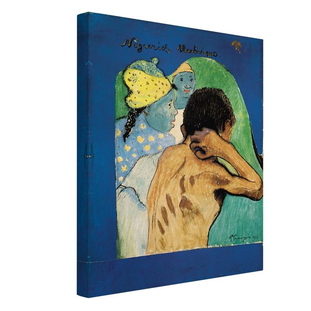 Billeder på lærred kunsttryk Paul Gauguin - Nègreries Martinique