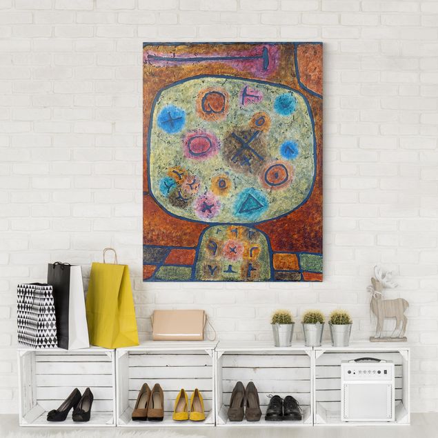 Kunst stilarter Paul Klee - Flowers in Stone