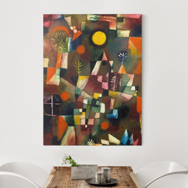 køkken dekorationer Paul Klee - The Full Moon