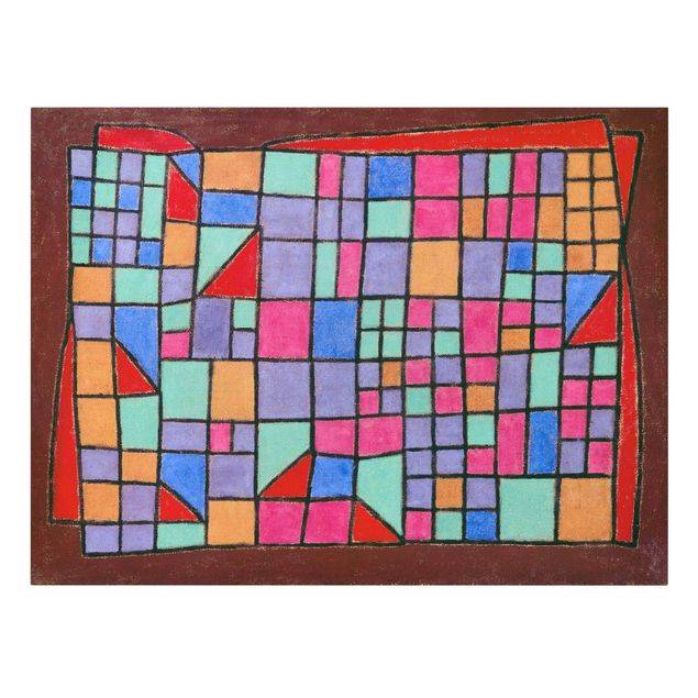 Billeder kunsttryk Paul Klee - Glass Facade