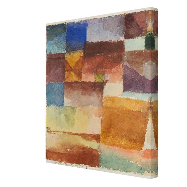 Billeder brun Paul Klee - In the Wasteland
