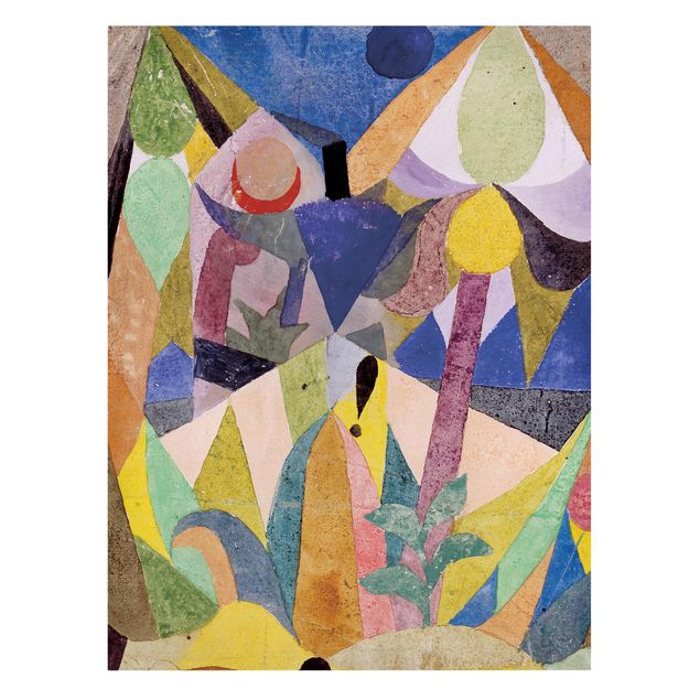 Billeder arkitektur og skyline Paul Klee - Mild tropical Landscape