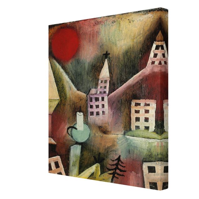 Billeder Paul Klee Paul Klee - Destroyed Village