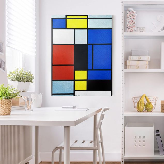 køkken dekorationer Piet Mondrian - Tableau No. 1