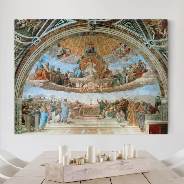 Kunst stilarter ekspressionisme Raffael - Disputation Of The Holy Sacrament