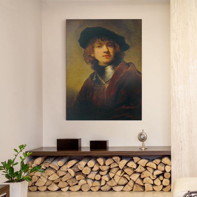 køkken dekorationer Rembrandt van Rijn - Self-Portrait