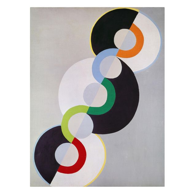 Billeder på lærred mønstre Robert Delaunay - Endless Rhythm