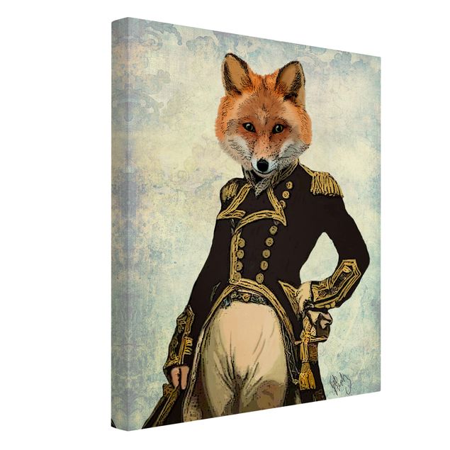 Billeder moderne Animal Portrait - Fox Admiral