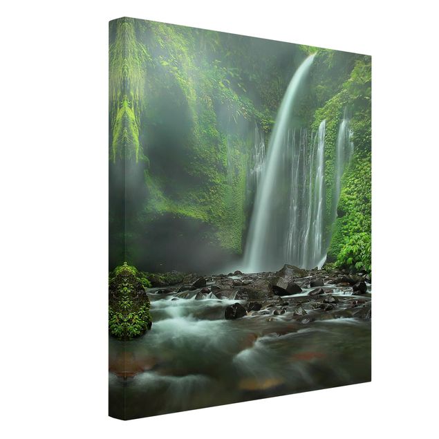 Billeder landskaber Tropical Waterfall