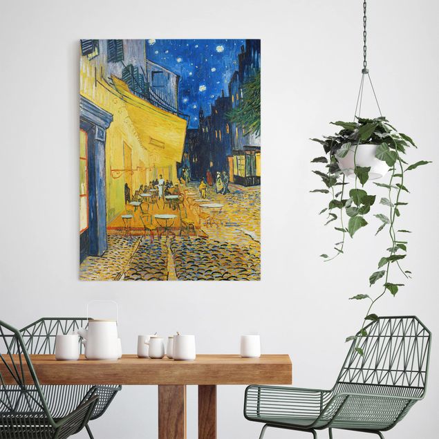Kunst stilarter impressionisme Vincent van Gogh - Café Terrace at Night