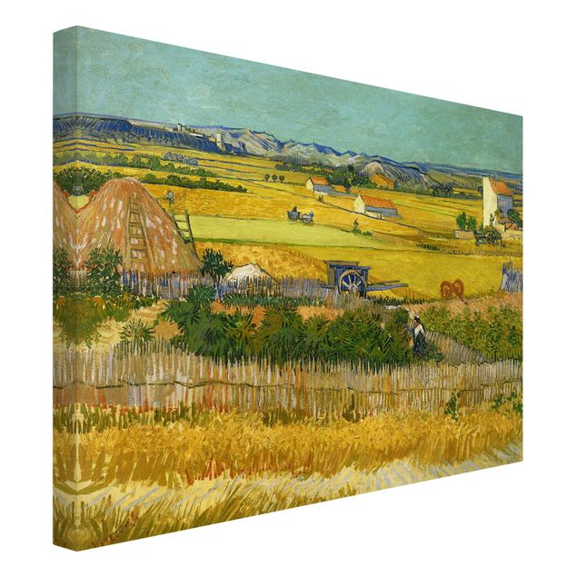 Kunst stilarter post impressionisme Vincent Van Gogh - The Harvest