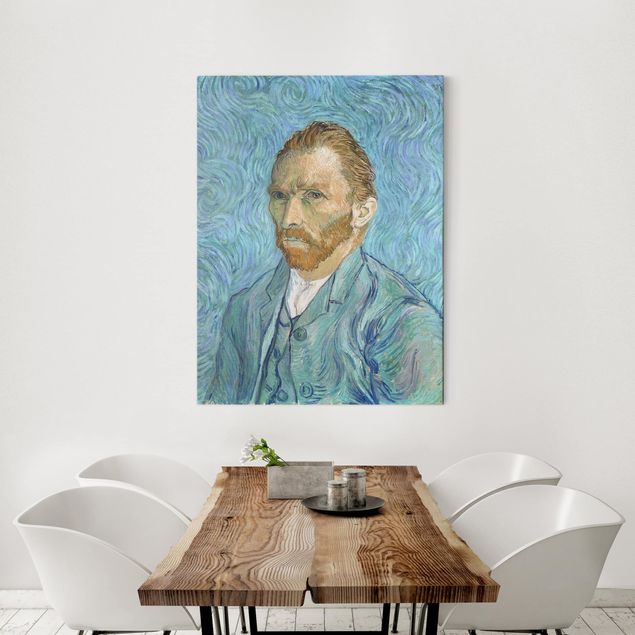 Kunst stilarter impressionisme Vincent Van Gogh - Self-Portrait 1889