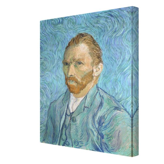 Billeder på lærred kunsttryk Vincent Van Gogh - Self-Portrait 1889