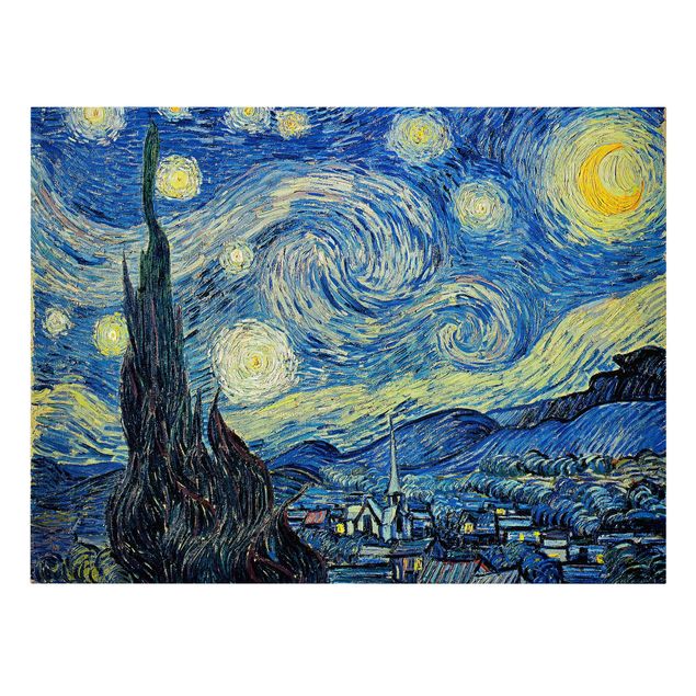 Kunst stilarter Vincent Van Gogh - The Starry Night