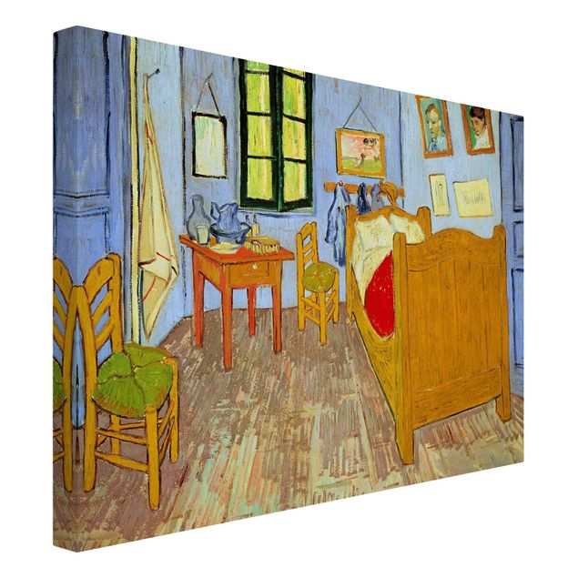 Billeder på lærred hunde Vincent Van Gogh - Bedroom In Arles
