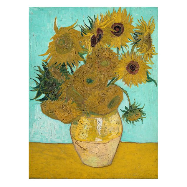 Billeder på lærred solsikker Vincent van Gogh - Sunflowers