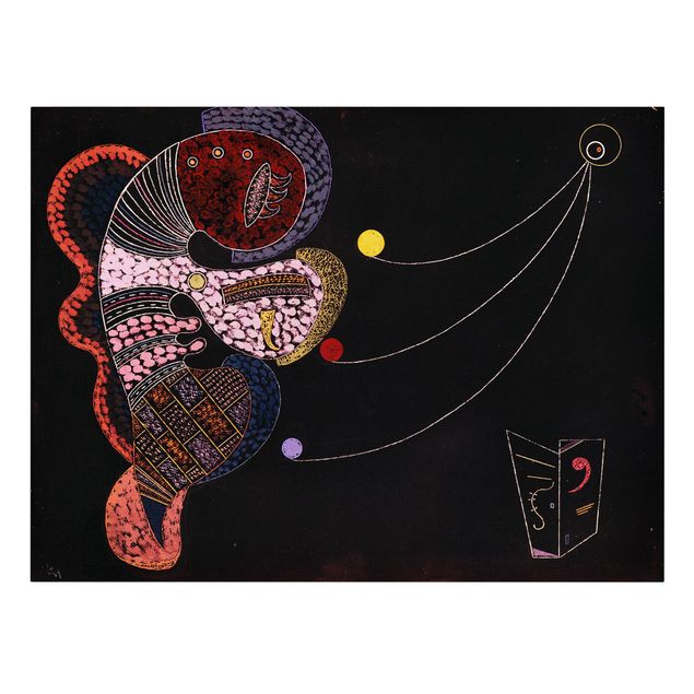 Kunst stilarter Wassily Kandinsky - The Fat And The Thin