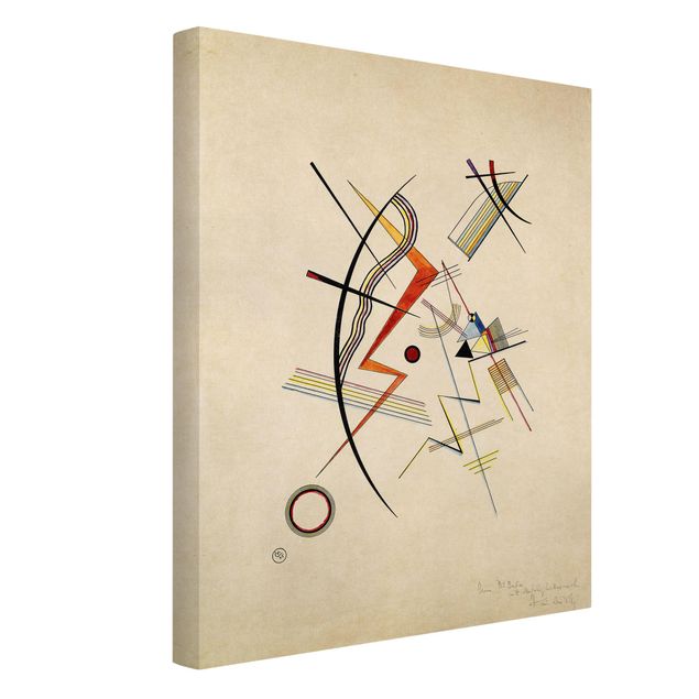 Billeder på lærred kunsttryk Wassily Kandinsky - Annual Gift to the Kandinsky Society