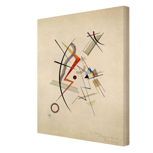 Billeder på lærred abstrakt Wassily Kandinsky - Annual Gift to the Kandinsky Society