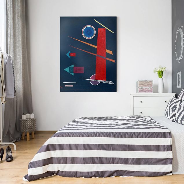 Kunst stilarter Wassily Kandinsky - Powerful Red
