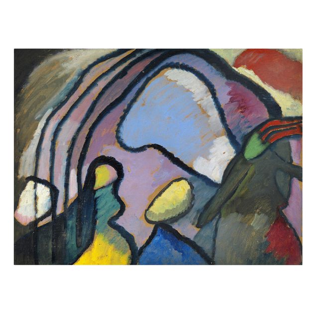 Billeder kunsttryk Wassily Kandinsky - Study For Improvisation 10