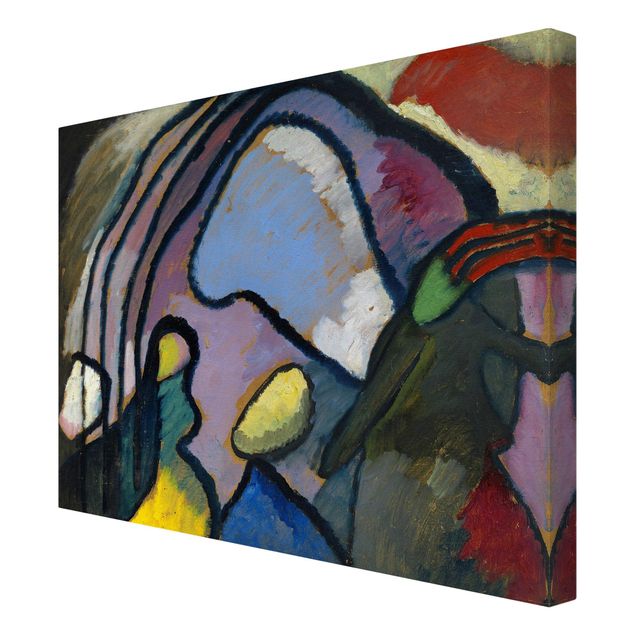Billeder på lærred abstrakt Wassily Kandinsky - Study For Improvisation 10