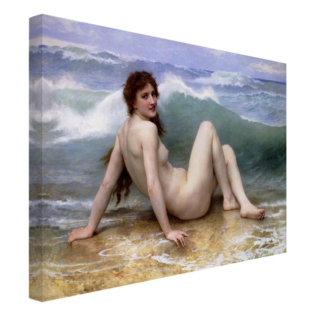 Billeder strande William Adolphe Bouguereau - The Wave