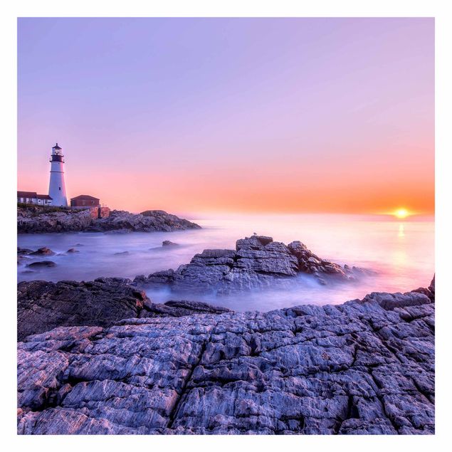 Fototapet landskaber Lighthouse In The Morning