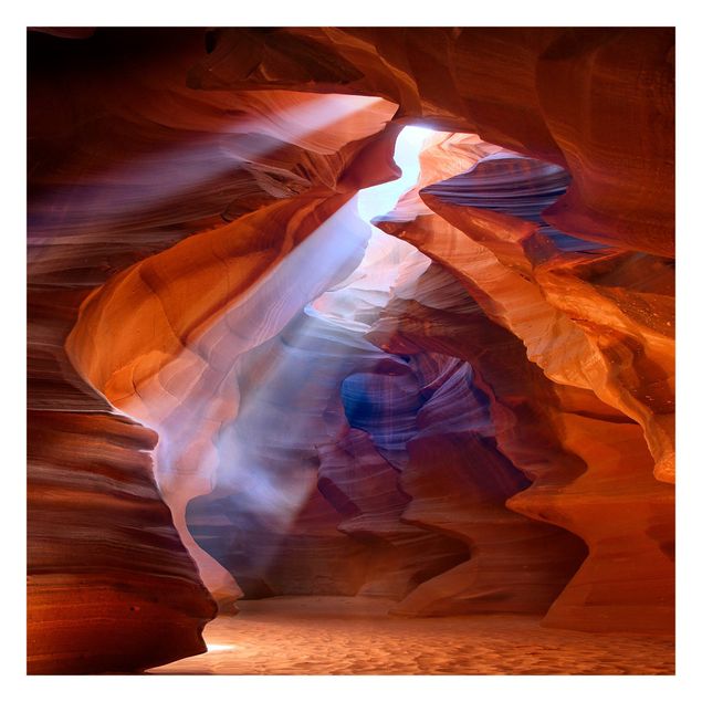 Tapet Play Of Light In Antelope Canyon