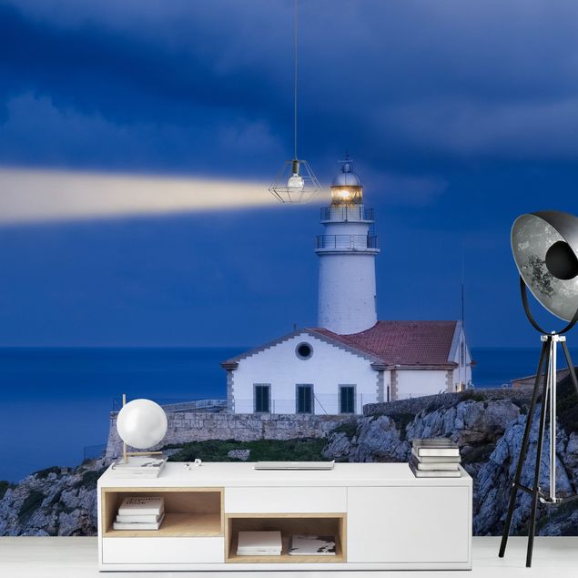 Fototapet landskaber Lighthouse At Far De Capdepera