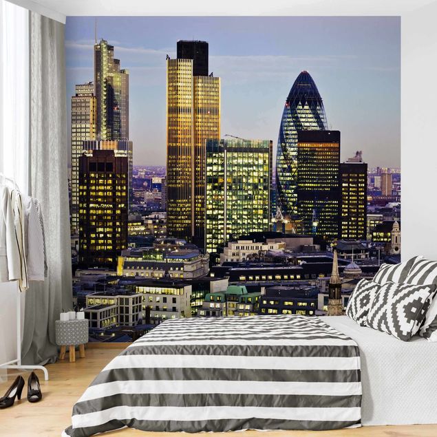 Fototapet arkitektur og skyline London City