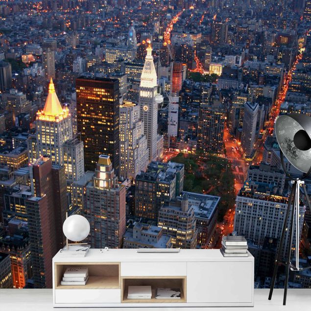 Moderne tapet Manhattan Lights