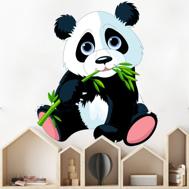 Wallstickers jungle Nazi panda