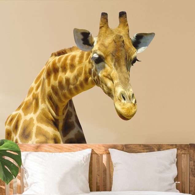 Børneværelse deco Curious giraffe