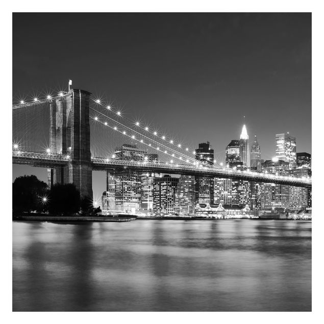Tapet Nighttime Manhattan Bridge II