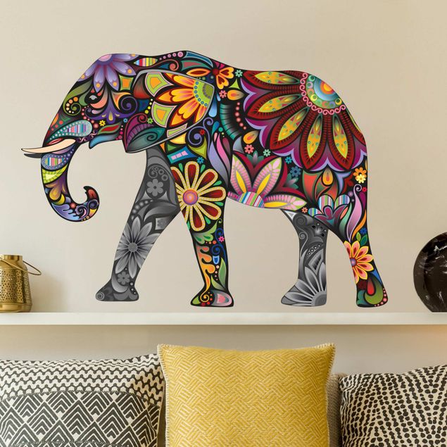 Wallstickers Afrika No.651 Elephant pattern