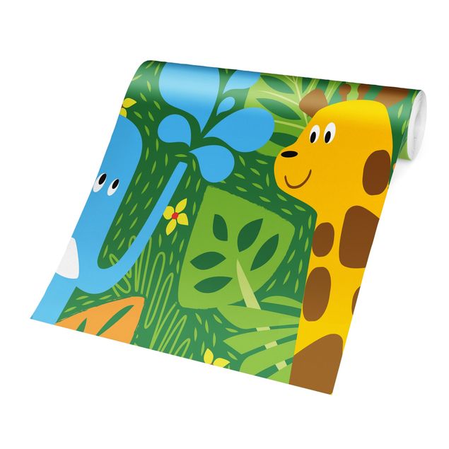 Blomster tapet No.BP4 Zoo Animals