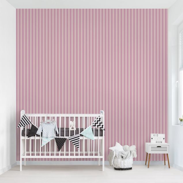 Børneværelse deco No.YK45 Stripes Pink