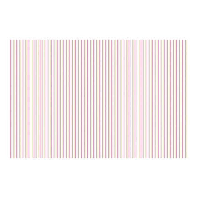 Tapet No.YK48 Stripes Pink Yellow