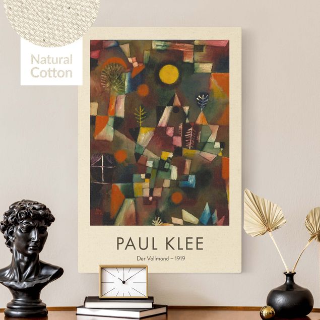 Kunst stilarter Paul Klee - The Full Moon - Museum Edition
