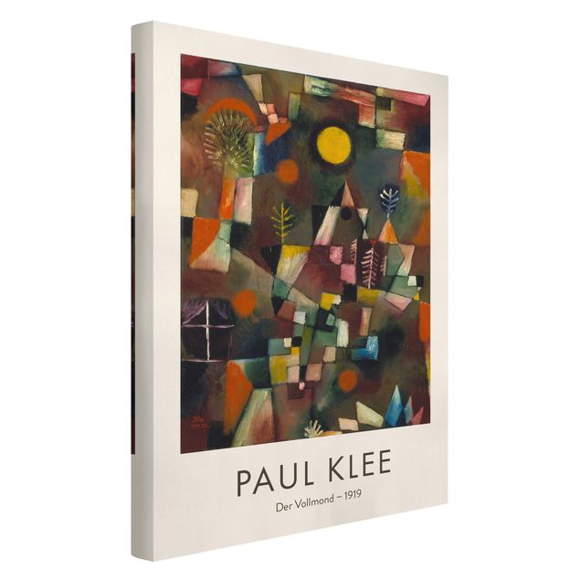 Billeder moderne Paul Klee - The Full Moon - Museum Edition