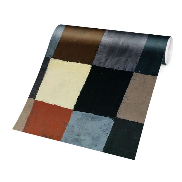 Tapet brun Paul Klee - Colour Chart